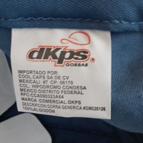 New dKps Gorras Puerta Vallarta Embroidered W/ Distressed Leather On Bill Cap - Picture 7 of 7